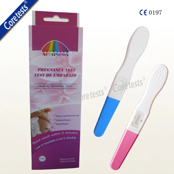 
High accuracy hcg rapid test device serum urine pregnancy test kits 