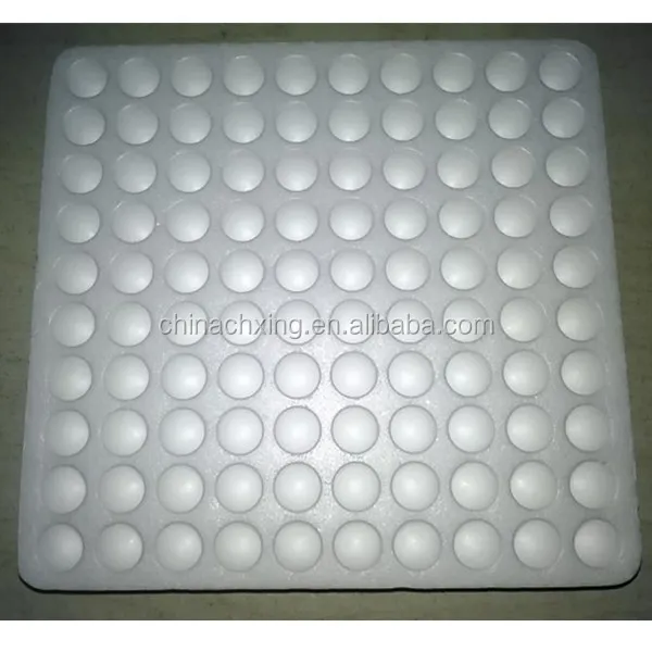 Styrofoam tray package to pack non vacuum blood collection tube