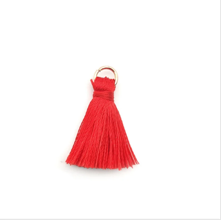 
2.5cm Colorful High Quality Mini Cotton Tassel 