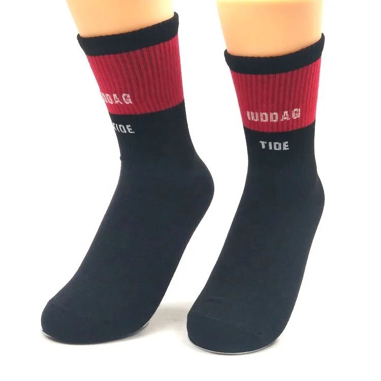 
Wholesale High Quality Cotton Young Sweat-absorbent Teen Tube Children Socks 