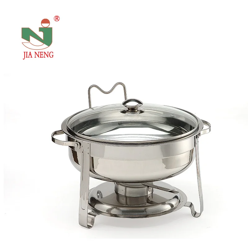 5QT тарелка для жарки из нержавеющей стали, буфетные сервировочные блюда для дома, отеля, ресторана, оптовая продажа, подогреватель еды, тарелки для жарки