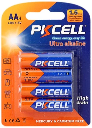 Hot sale no. 5 dry cell lr6 size aa am3 1.5v alkaline battery for mp3 players