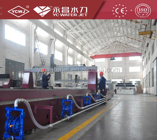 Гидроабразивной резки с Автоматической Канализационные Воды Система Удаления