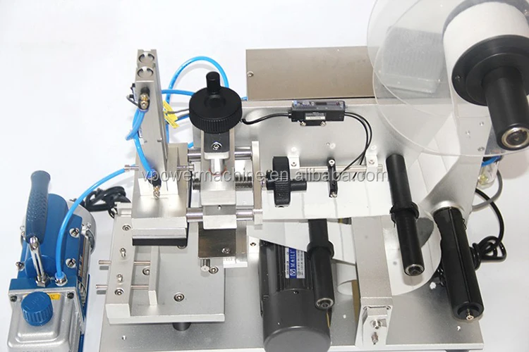 
Guangzhou Factory LT60 Semi-Automatic Flat Bottle Adhesive Sticker Labeling Machine For Flat Surface,Shampoo,laundry detergent 