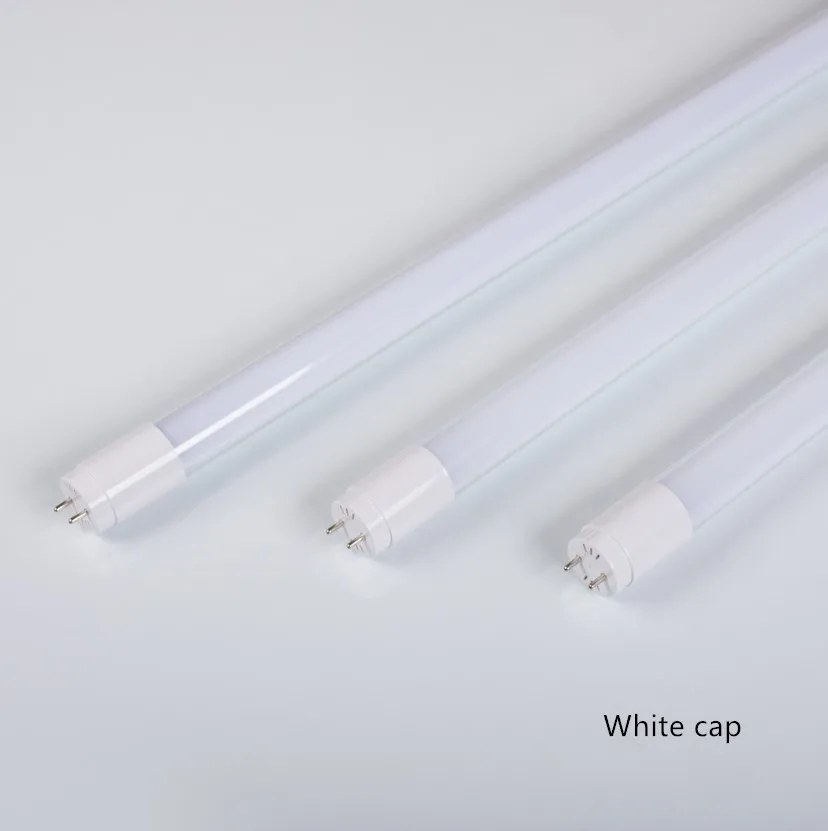 cheapest price gold color end cap 5630smd  4ft t8 led glass tube light 18w 22w 26w 30w