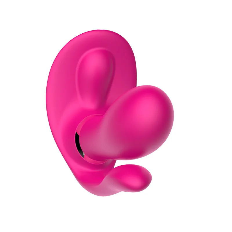 High quality strap on dildo for women wireless butterfly vibrator USB rechargeable vibrator with heating