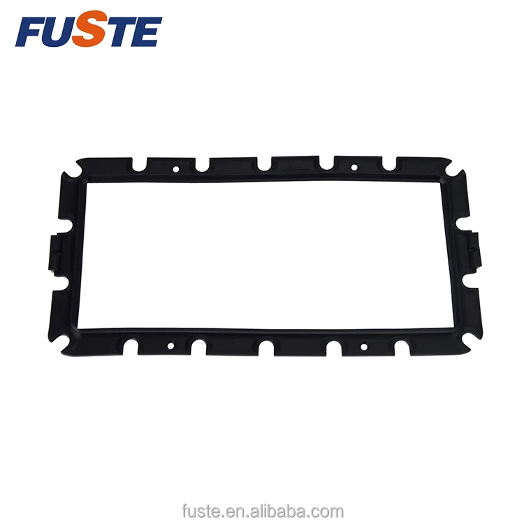 Customized Molded epdm seal heat resistant exhaust rubber flange gasket silicone seal rubber mold parts