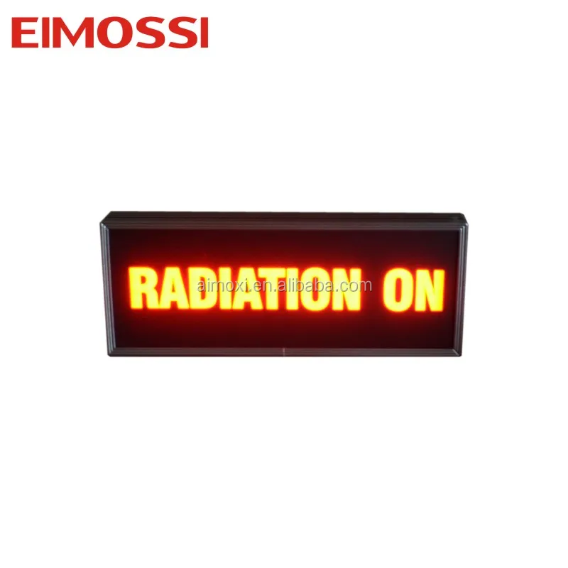 medical xray equipments x-ray in use warning sign