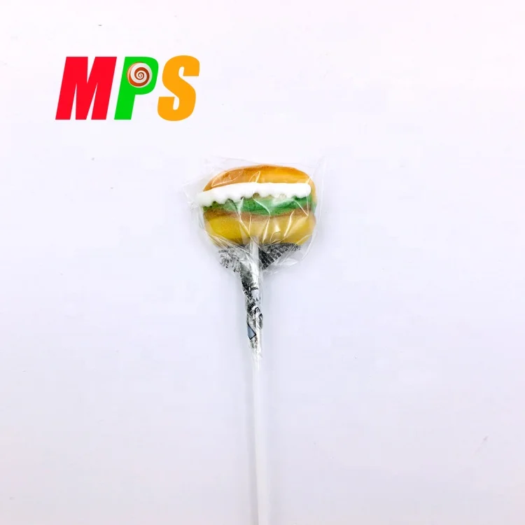 12g US Fast Food Culture Shape Hard Candy Lollipop Sweet Wholesale Peppermint,fruity Flavor Bottle Packaging Gift Packing Normal