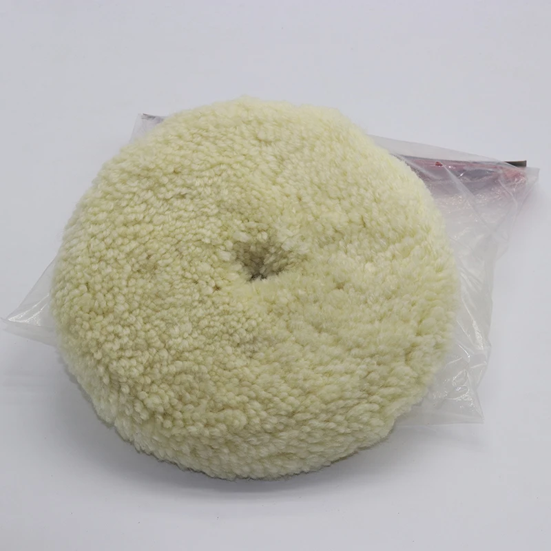 
 100% ягнят материал Двусторонняя вата полировальная подушка  