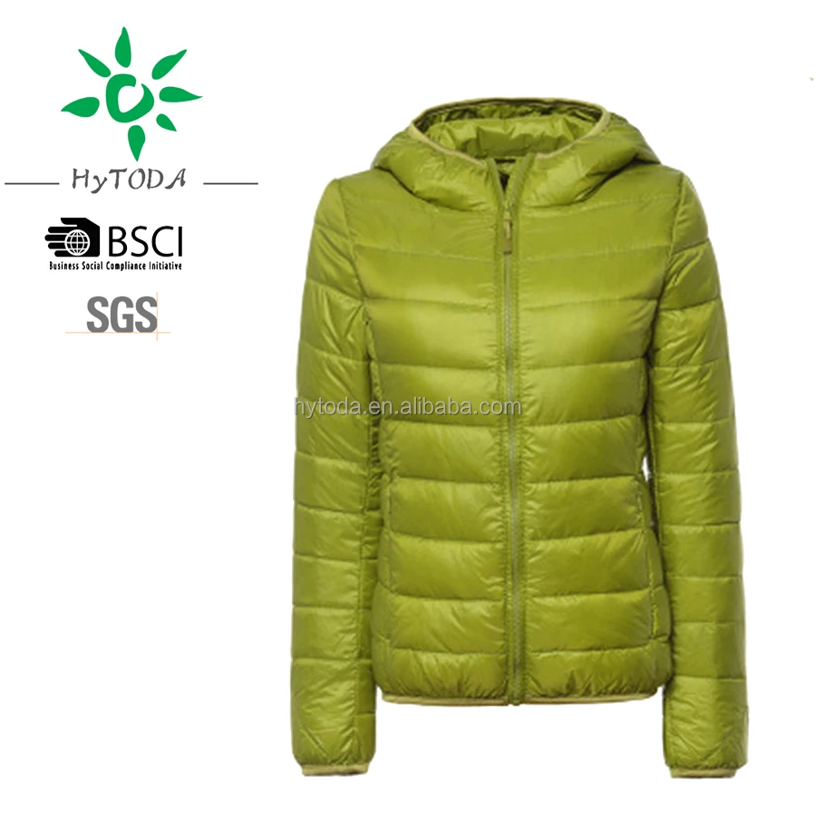 
Polyester filling hoodies lightweighted down jacket 