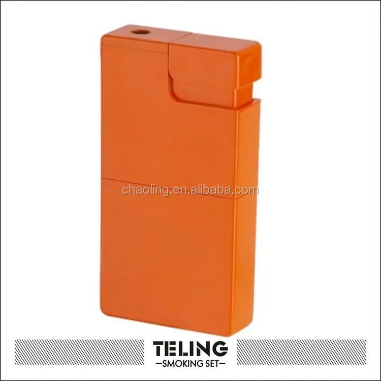 orange Normal lighter with pocket ashtray