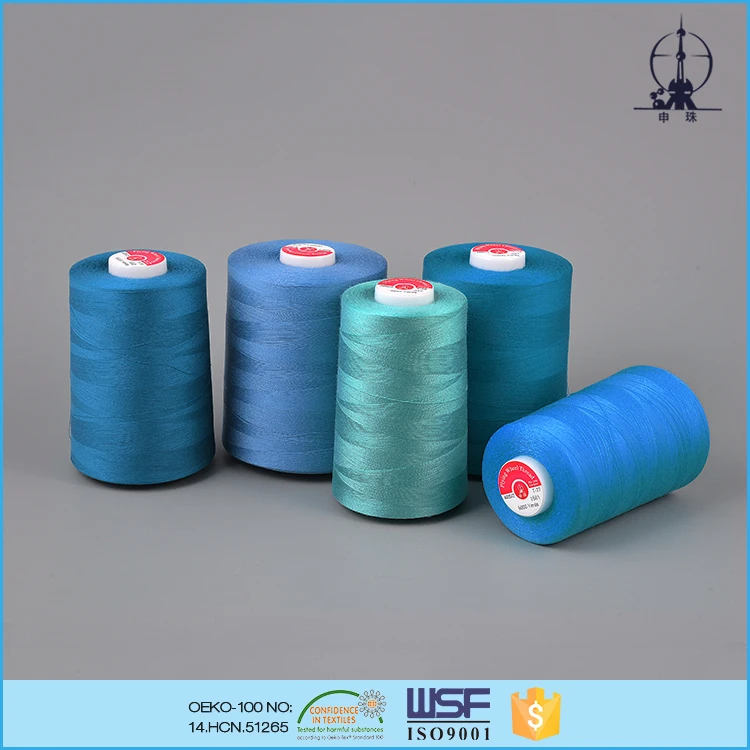 12s/2 105tex 30tickets Flying Wheel poly/ poly core spun sewing thread