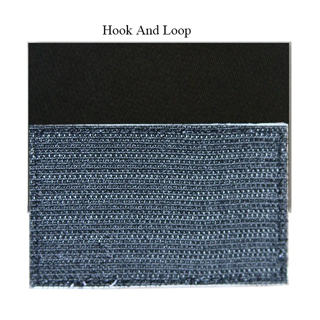 Sew on Custom Soft 2D/3D Israel PVC Rubber Flag Patch with Hook and Loop