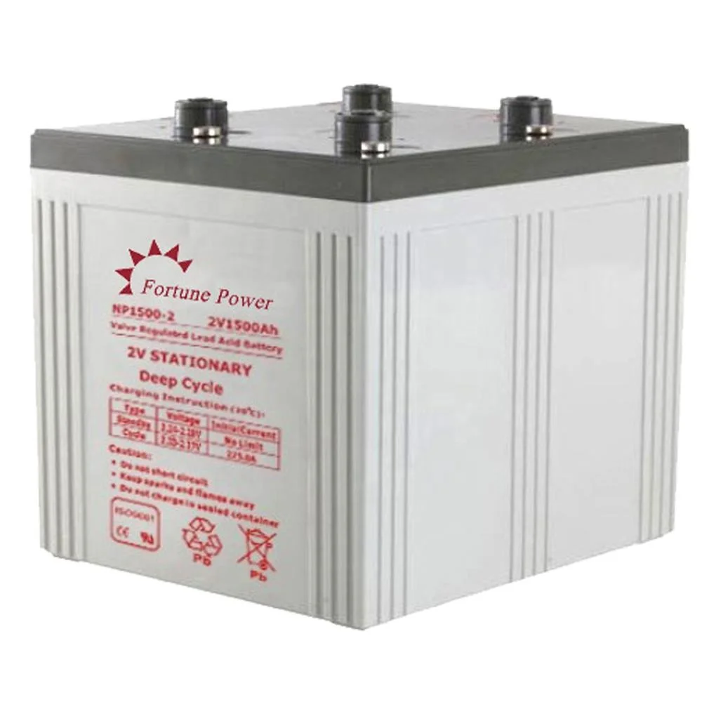 2V 1500AH Lead Acid Gel Battery Deep Cycle VRLA Battery for Solar