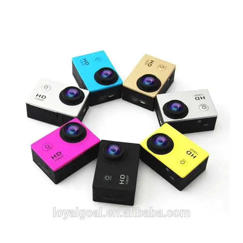 Фабричная акция, 2,0 дюймовая экшн-камера, водонепроницаемая Спортивная камера для спорта на открытом воздухе