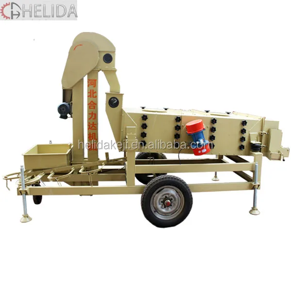 Новое условие высокоэффективных зерна вибрации cleaner машина мунг чечевица конопли пшеницы предварительной очистки машины