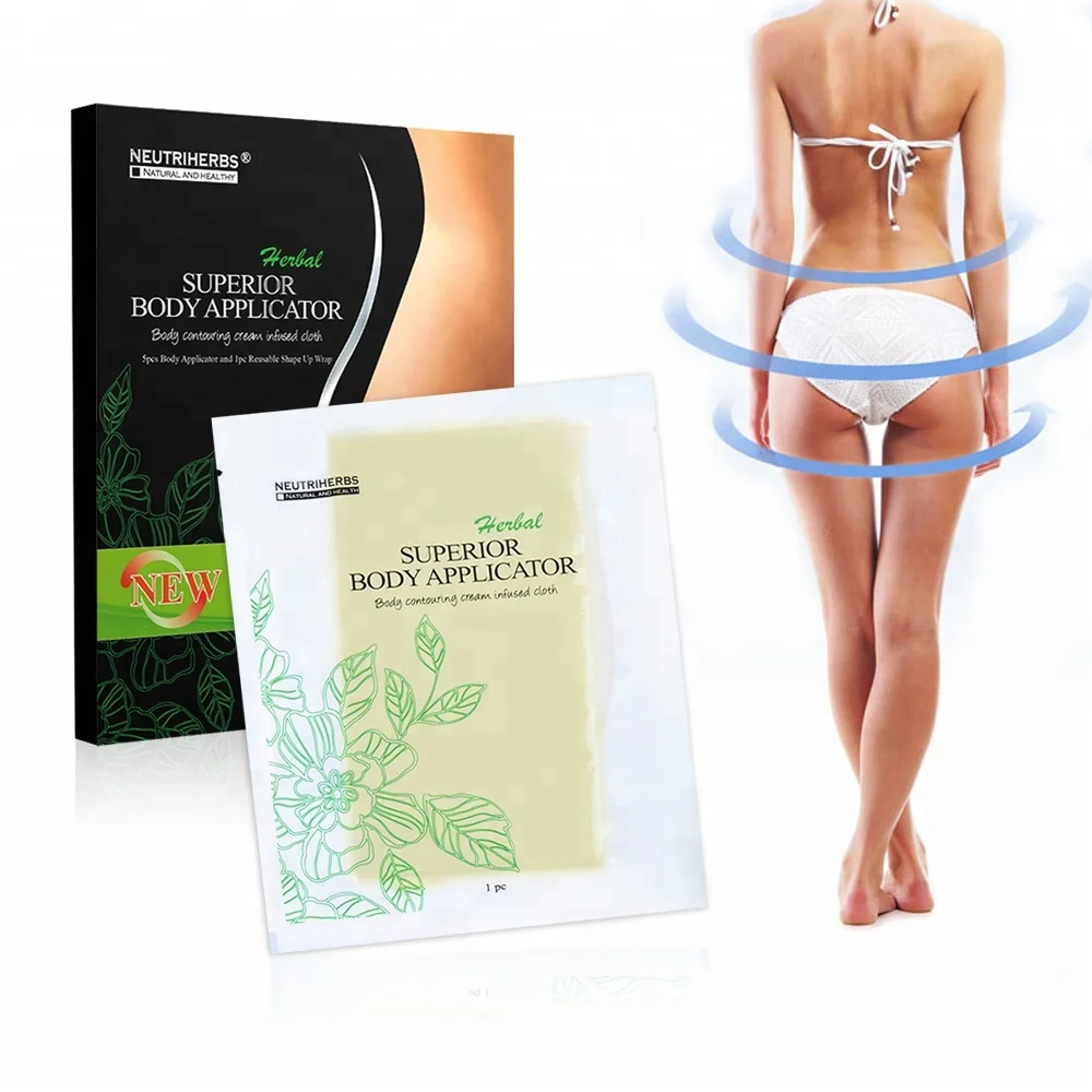 OEM Slimming Product Body Slim Herbal Patches Hot in USA Body Wrap Kits for Weight Loss with Anti Cellulite Cream