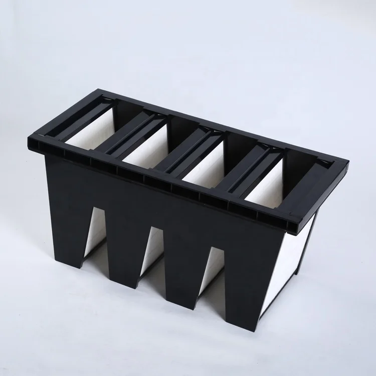 F6 F7 F8 F9 H10 H11 H12 H13 H14 Lower Pressure Drop Relative To Hpq-Serie Hepa Compact Filters For Hvac.