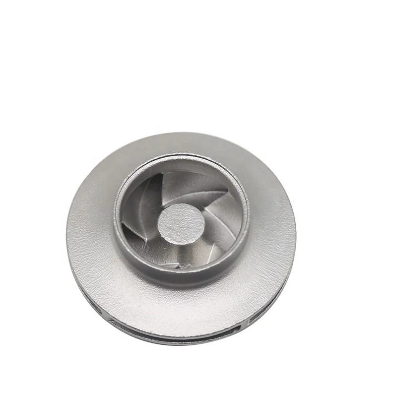 Custom manufacturer 316 304 stainless steel investment casting turbine meter impeller pump impeller