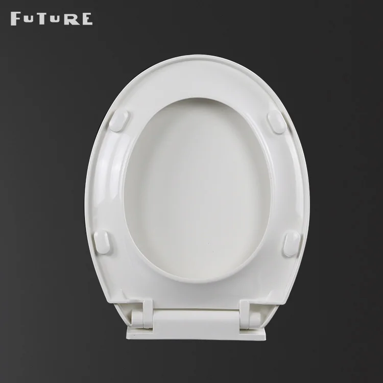 Stainless steel QQ hinges lavatary family toilet seat with CE