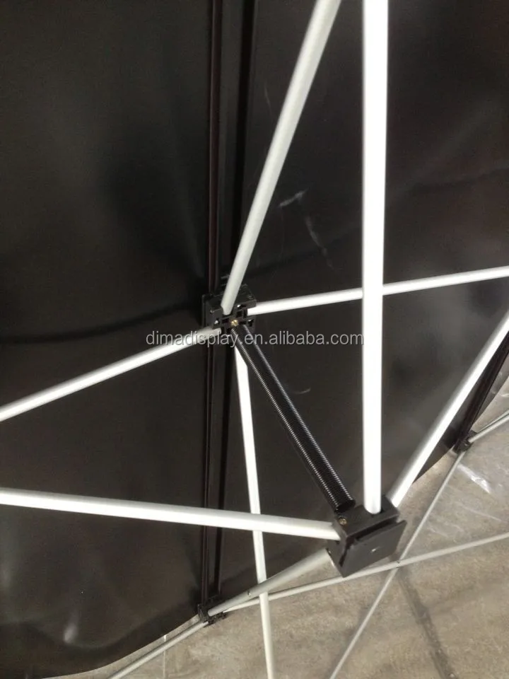 3x3 Выдвижная подставка из ткани медиа-стена выдвижная ткань