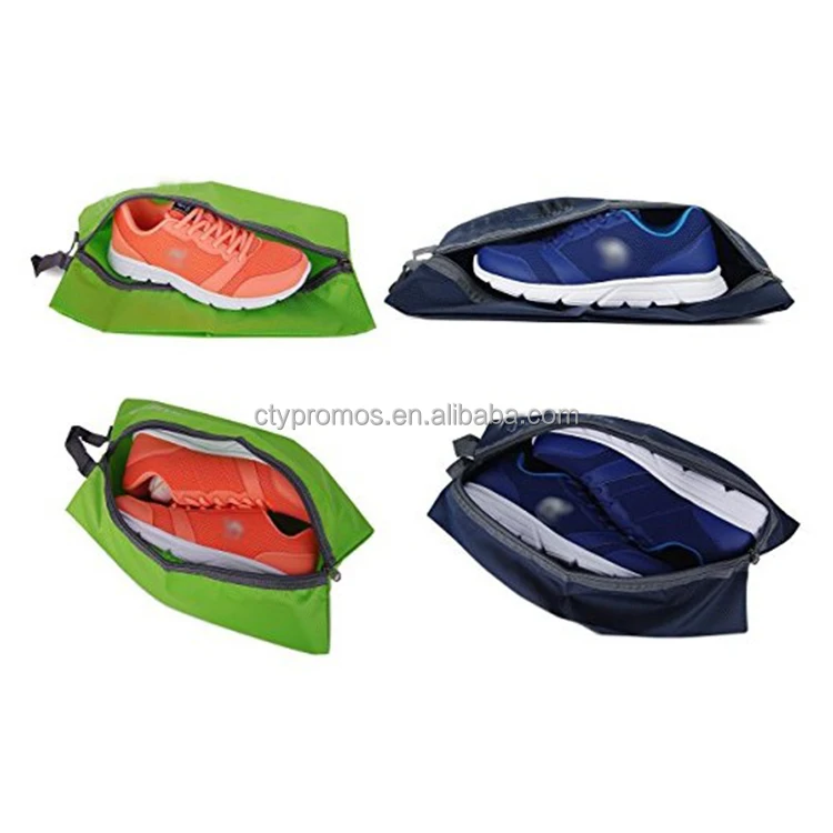 Multicolor Portable Travel Gym Shoe Storage Organizer Bag With Zipper