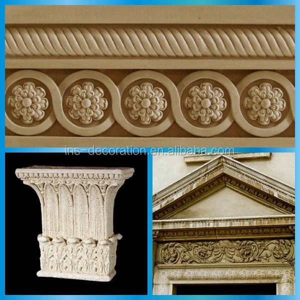 Classicial design sandstone with carving