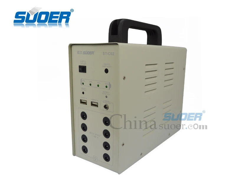 suoer портативный солнечной системы 12v 17ah солнечный систем дучшая цена 2014
