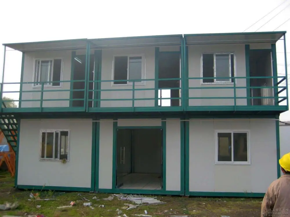 Colourful Design Drawing Container Homes Shipping Container House 20/40 ft Labour Accomodation