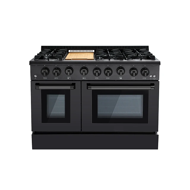 Hyxion professional kitchen 48 inch gas cooking range