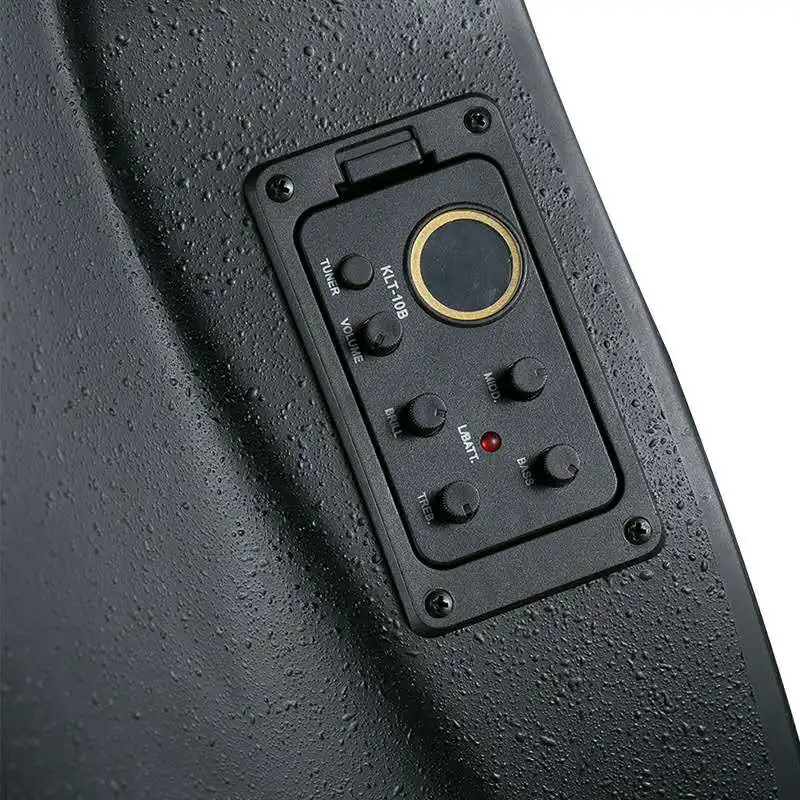 China Grape Hole Student Practice Kits Beginner Entry Spruce Wood ST Electronic Guitar