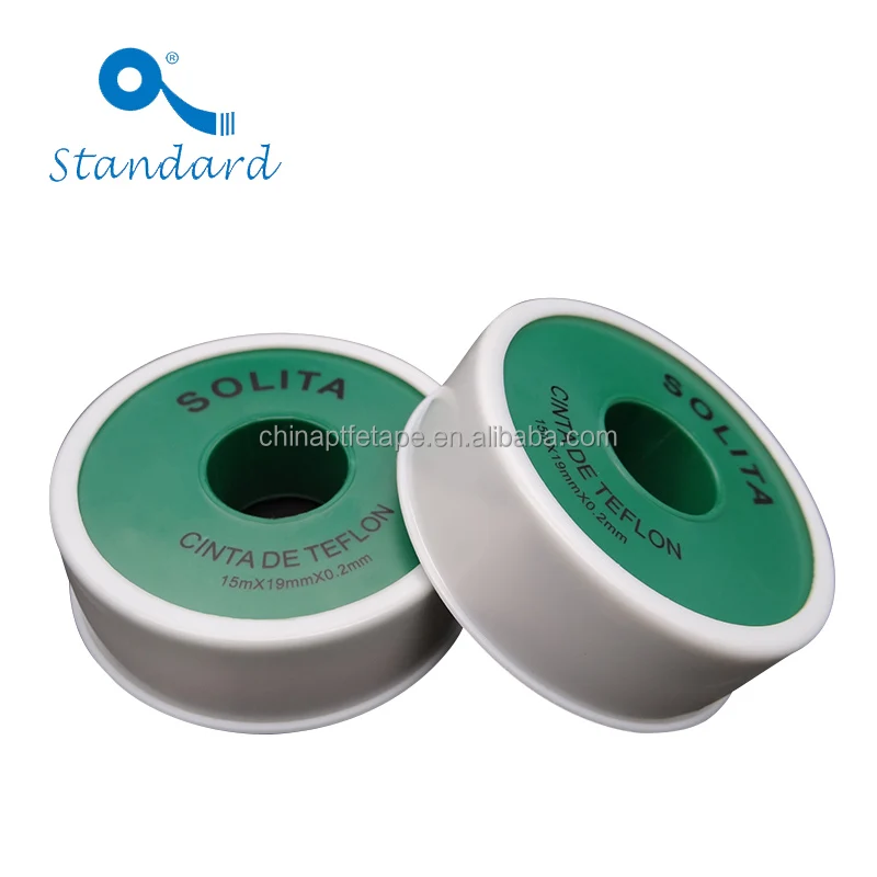 
2020 Wholesale 100% PTFE Thread Seal tape for waterproof tap and plumbing 