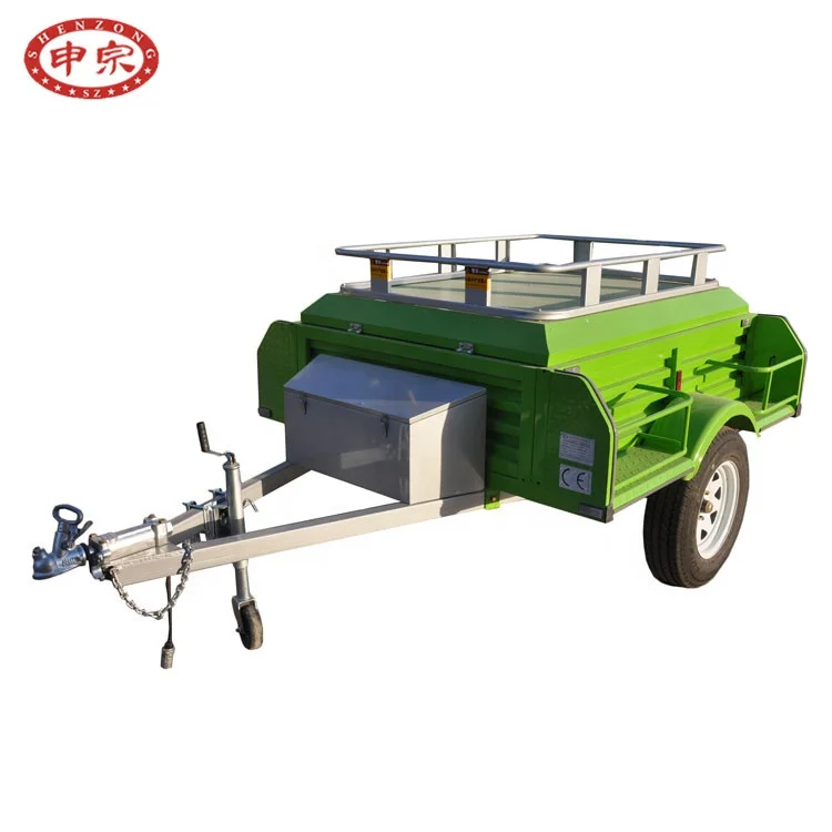 China manufacturer camper trailer off road hard floor travel trailer tent