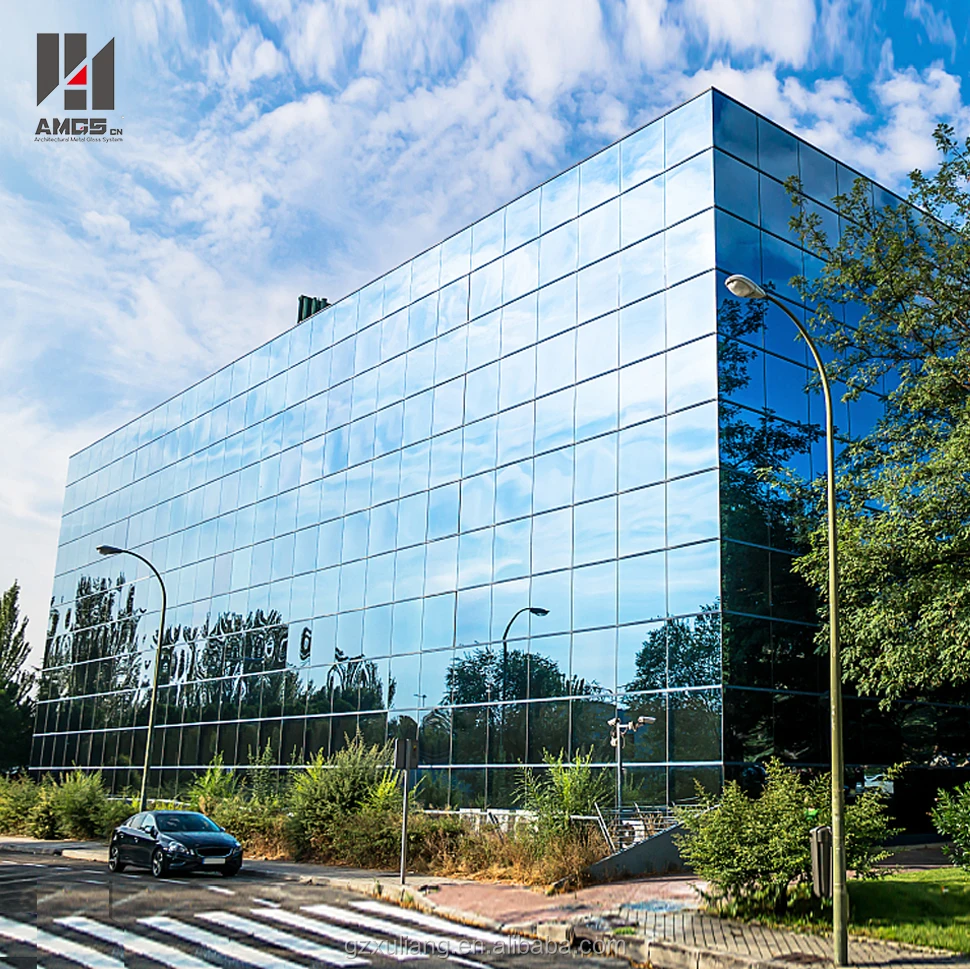 
Aluminium glass curtain wall for building exterior 