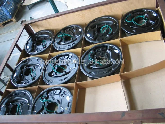 electric trailer brakes assembly