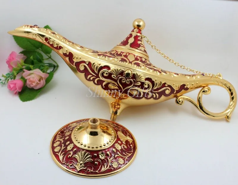 Shinny Gifts Legend Fary Tale Aladdin Magic Lamp Light Pot Wedding Gift