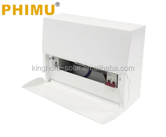 
metal consumer unit / distribution box 16 modules 10 way 