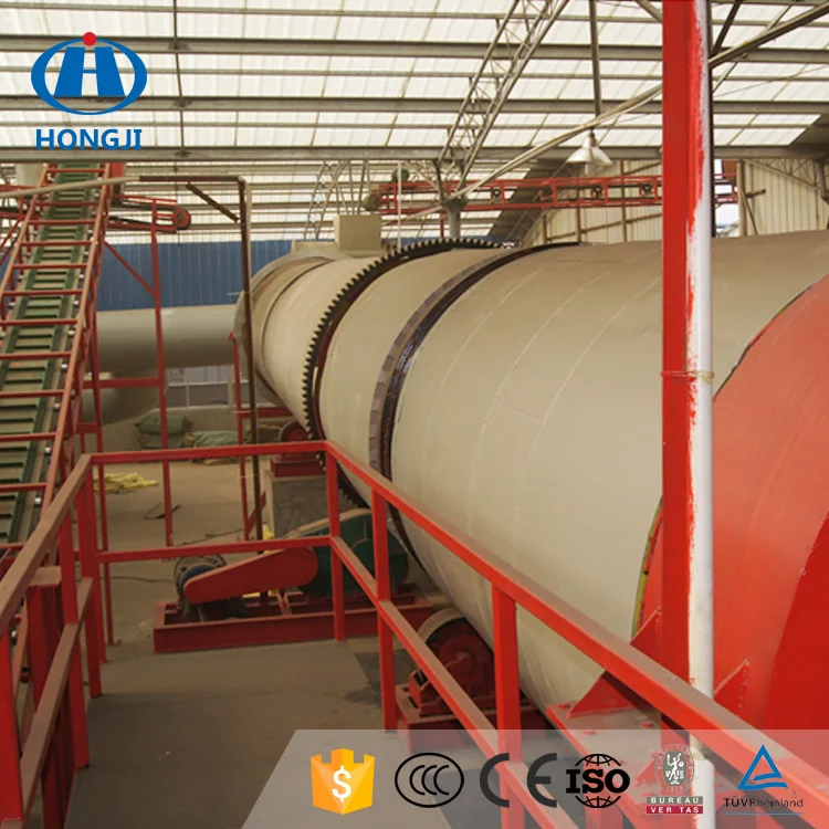 Fertilizer Production Equipment Rotary Drum Granulator In Malaysia
