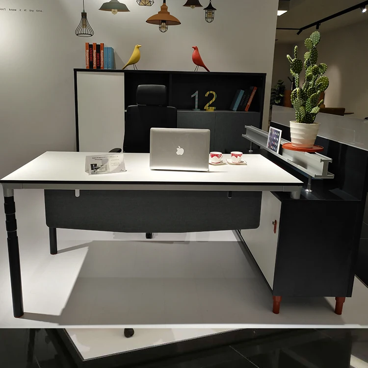 New Design L Shaped Modern Standard Manager Boss Manager Executive Desk Office Desk