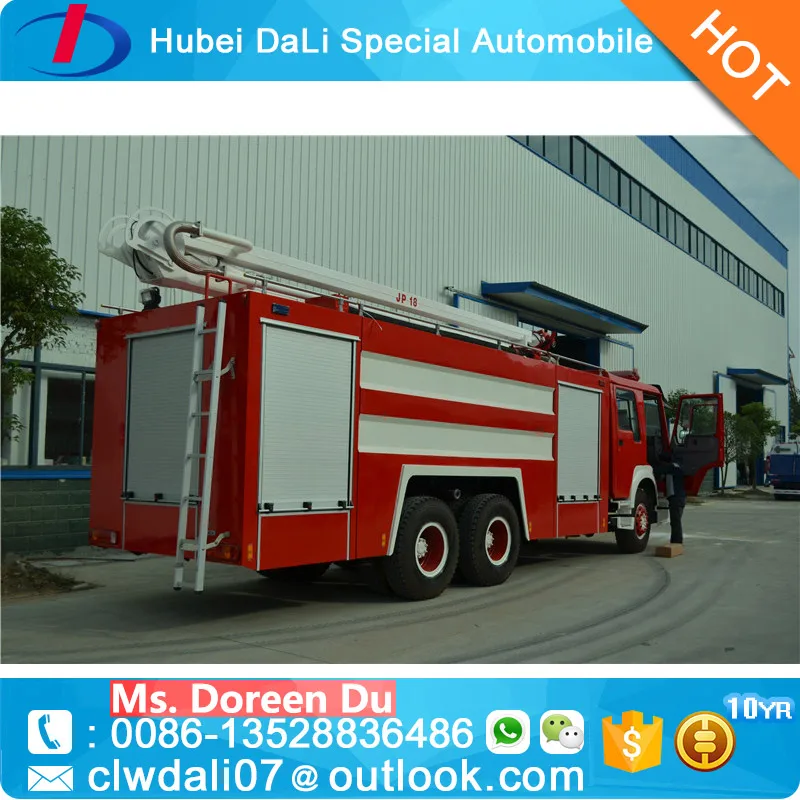 Brand New Fire Truck 10 Ton Fire Truck with Water Cannon