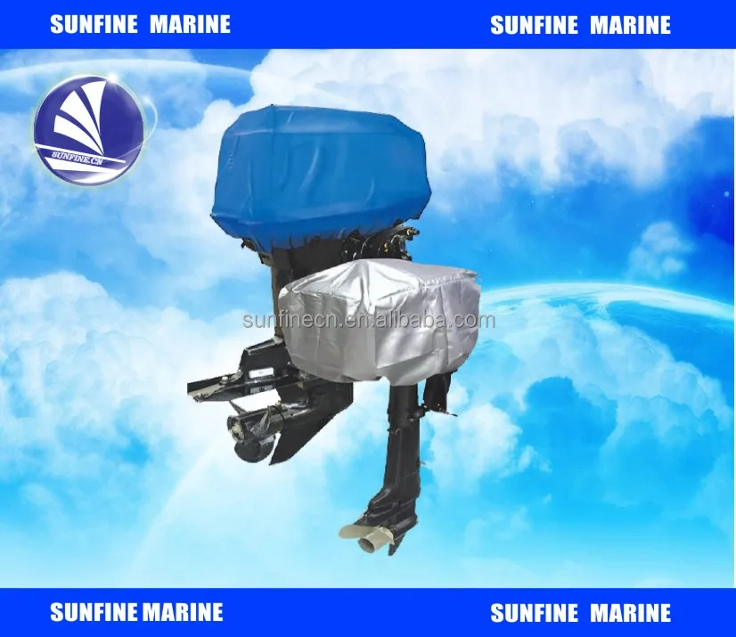 300D polyester silver coated engine cover, outboard motor cover