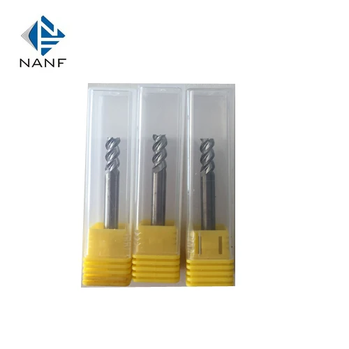 
Для 45HRC и 55HRC 2 flute YG10X Вольфрамовая квадратная торцевая фреза из карбида 