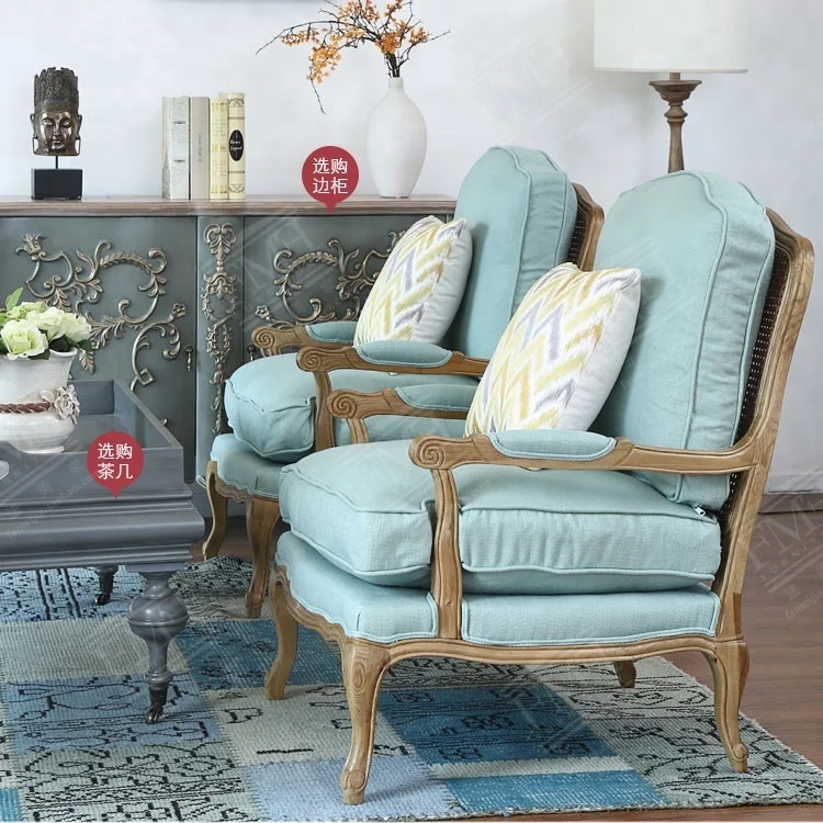 Мебель для дома, набор для гостиной, античный диван из массива дерева, диван на руку, дешевый стул для гостиной