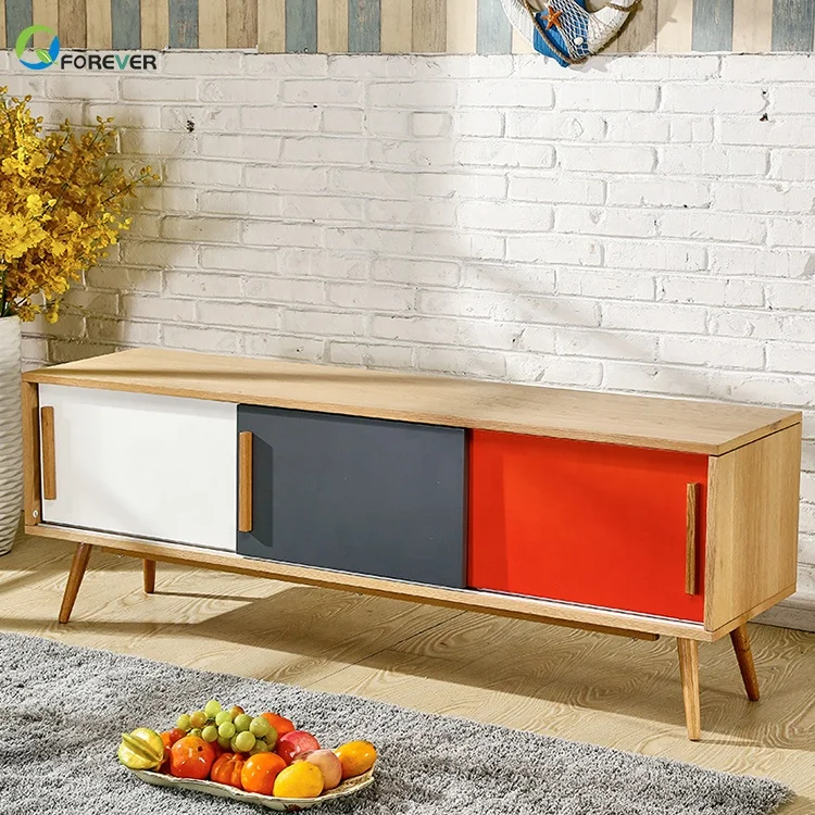 Modern Minimalist Multi-function Small TV Rack Cabinet Design Stand