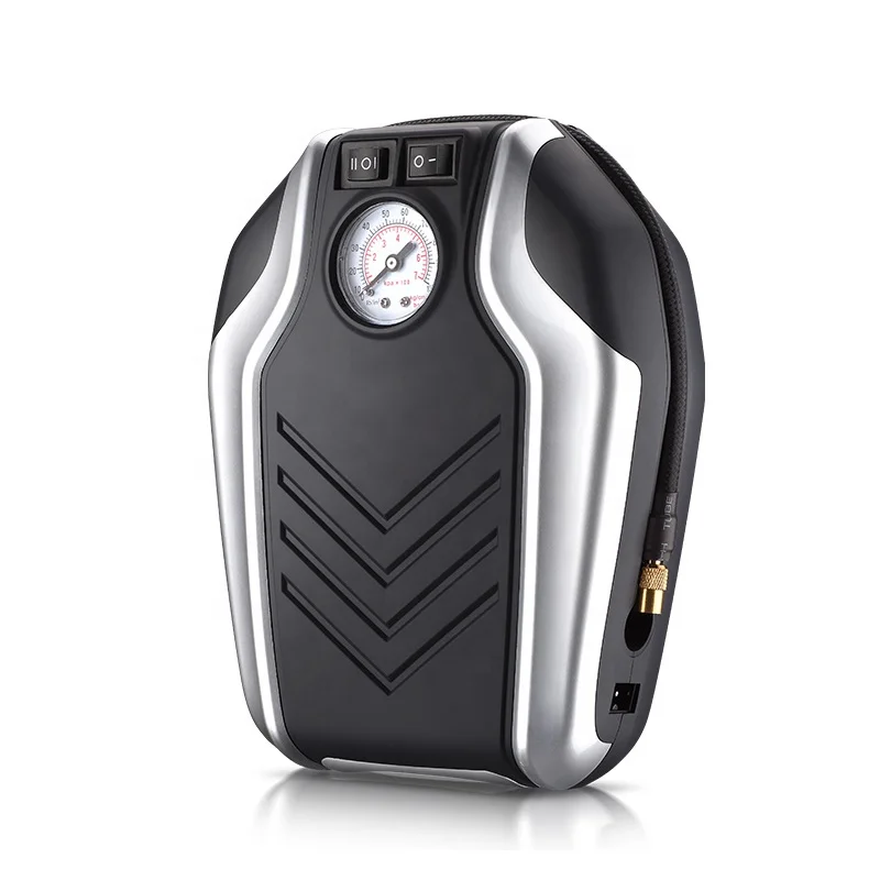 DC 12volt portable pointer gauge one cylinder tyre inflator air compressor