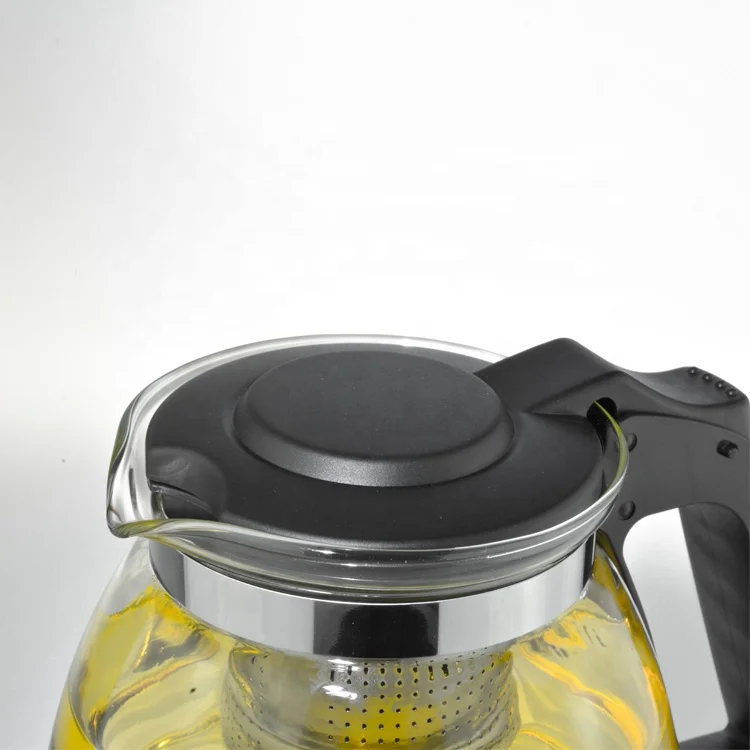 Promotion Cheap Moroccan Small Glass Teapot With Strainer Inside