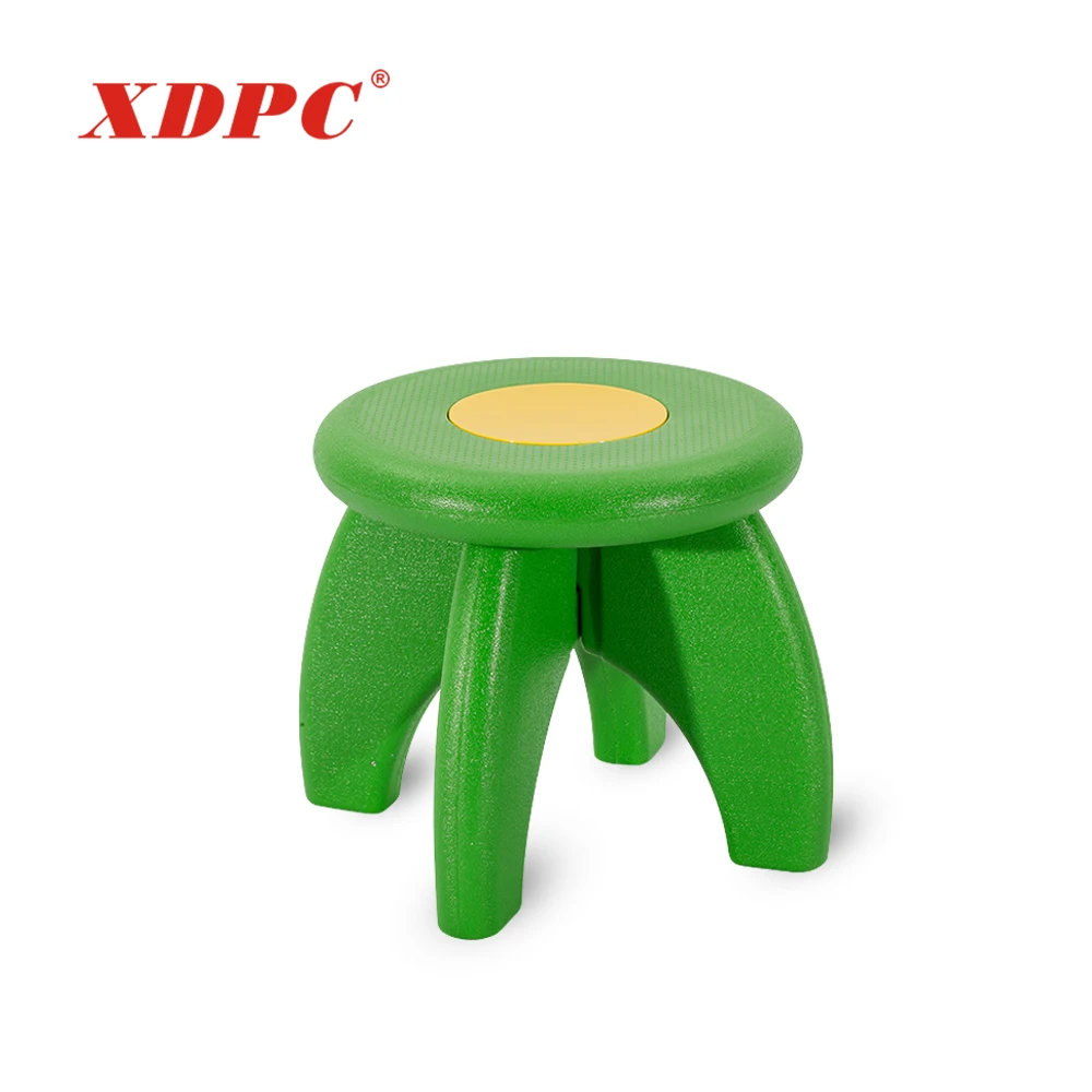 Modern plastic short children outdoor stool furniture