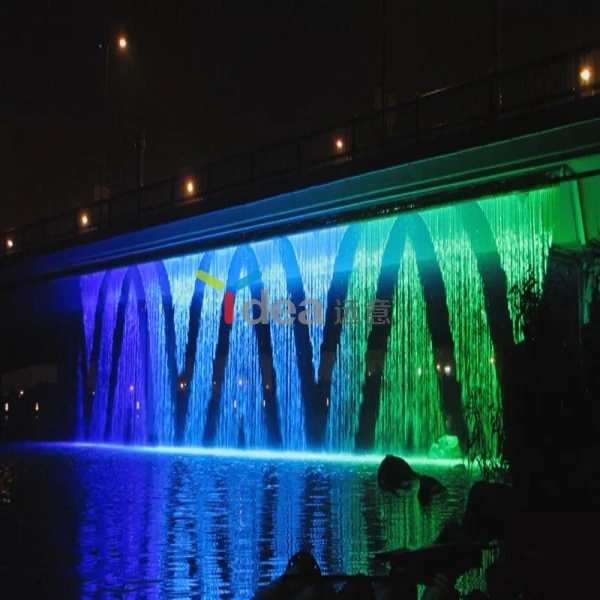 Charming Indoor Digital Water Curtain,Wall Waterfall Fountains