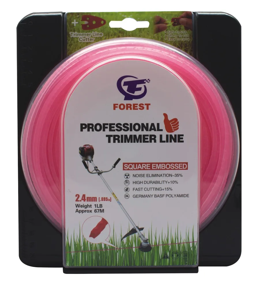 
 Хорошее качество, BASF 100% новый нейлон для триммерной линии.  